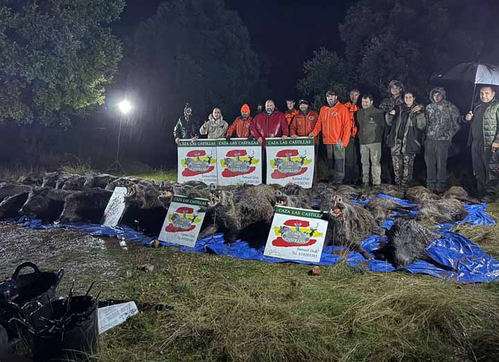 Resultado Montería Mata de Pedro 2025 Caza las Castillas